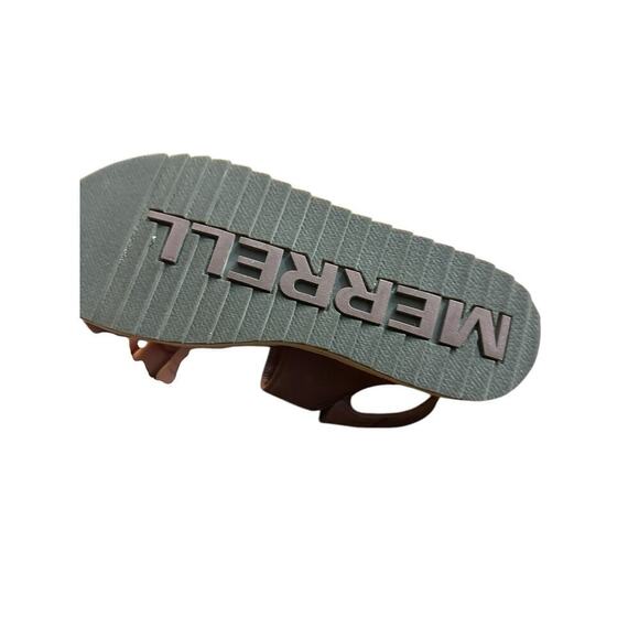 Merrell Women's Purple Juno Buckle Backstrap Leather Comfort Sandals Size 8 - Picture 3 of 5